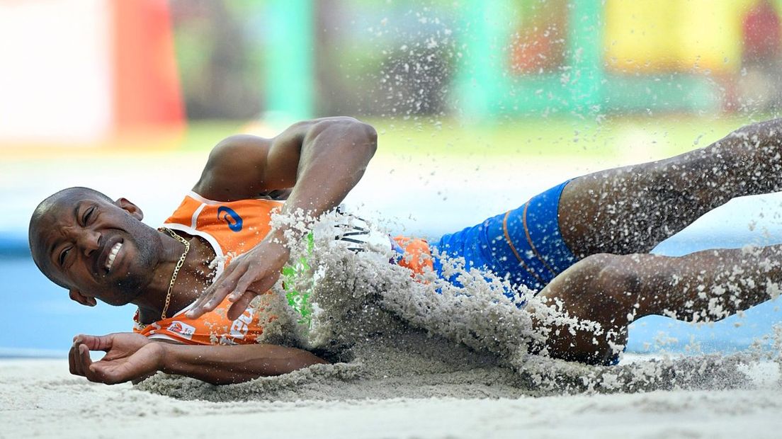 Fabian Florant tijdens Olympische Spelen in 2016