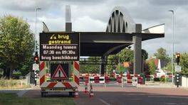 Tafelbrug Zuidhorn opnieuw gestremd; oplossing duurt nog dagen