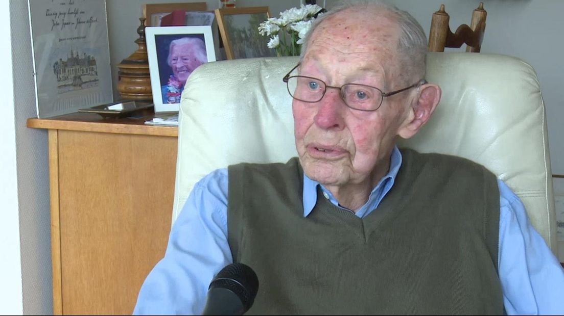 Jetse Jepma (97) zat ondergedoken in de Noordoostpolder