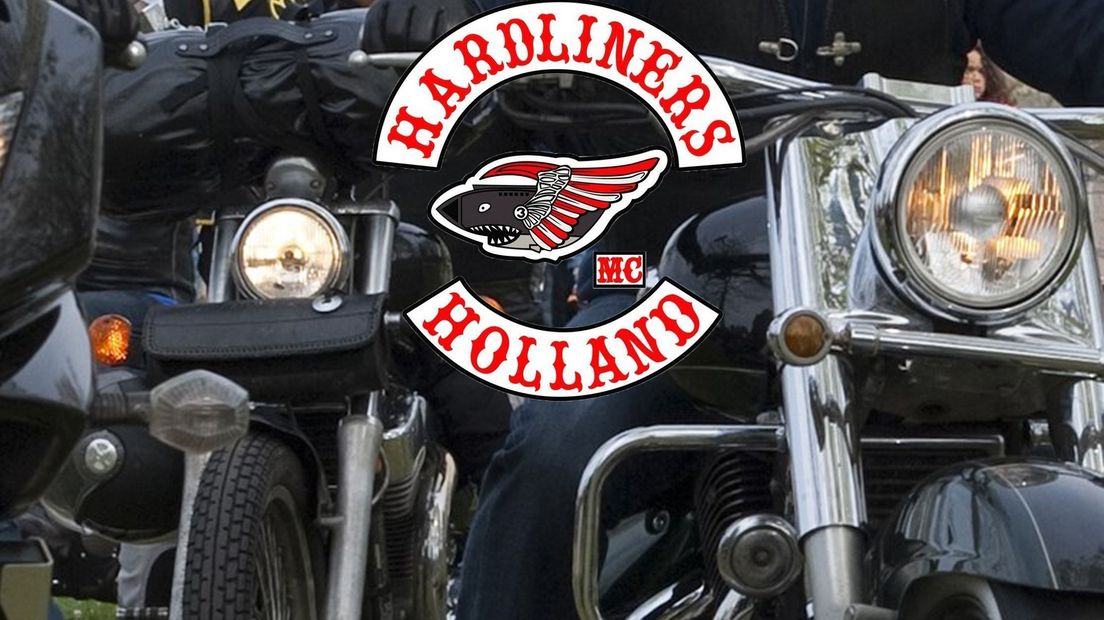 Het logo van de Hardliners.