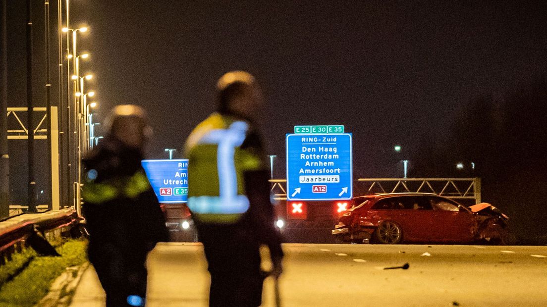 Dodelijk crash met Audi op A2 Nieuwegein
