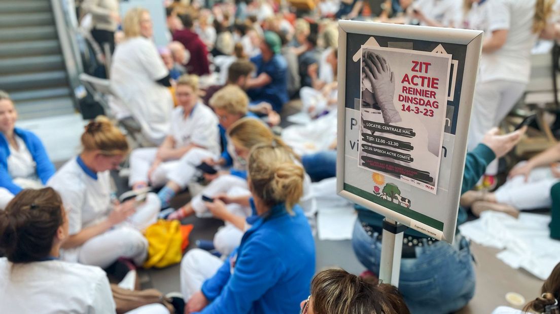 Personeel Reinier de Graaf voert actie