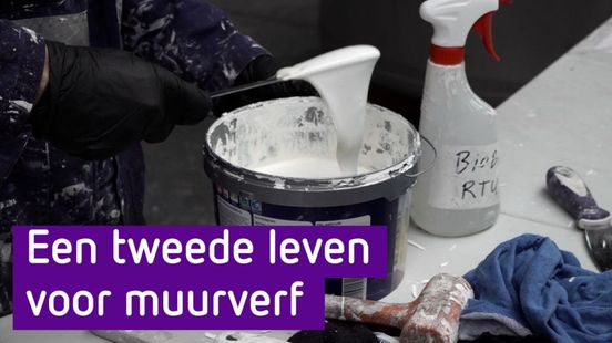 Hier krijgt verf een tweede leven