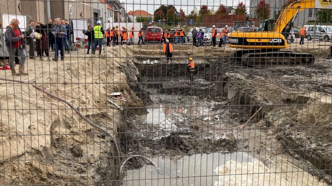 Opgravingen in Tiel.