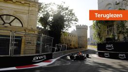 Teruglezen: Verstappen tweede op stratencircuit in Bakoe
