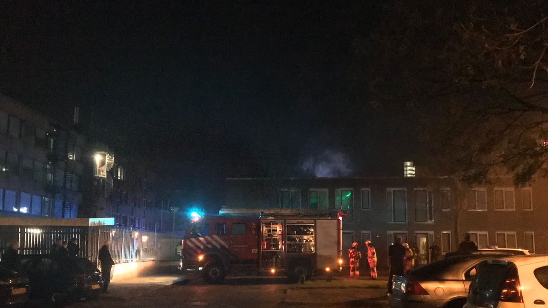 Brand in studio Vlissingen, omwonenden brengen nacht elders door