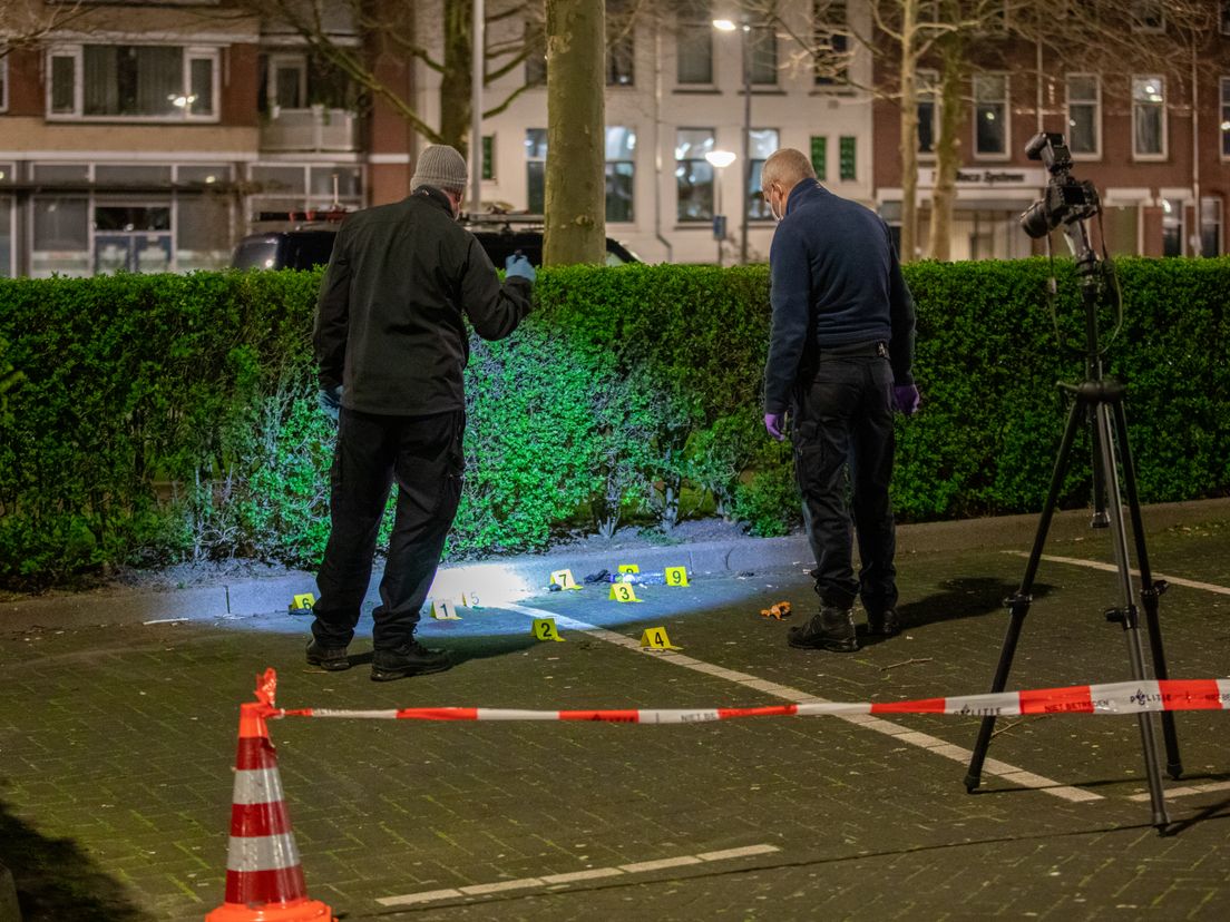 Man in kuit geschoten in Rotterdam