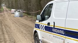 Containers met vermoedelijk 2000 liter drugsafval gedumpt in natuur