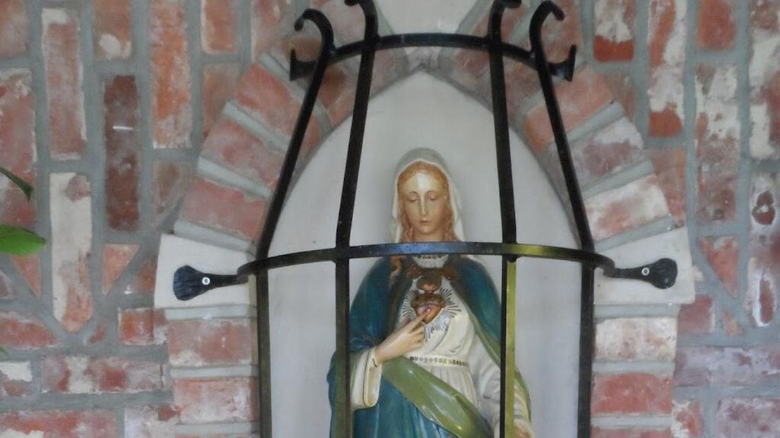 Mariabeeld Overdinkel verdwenen