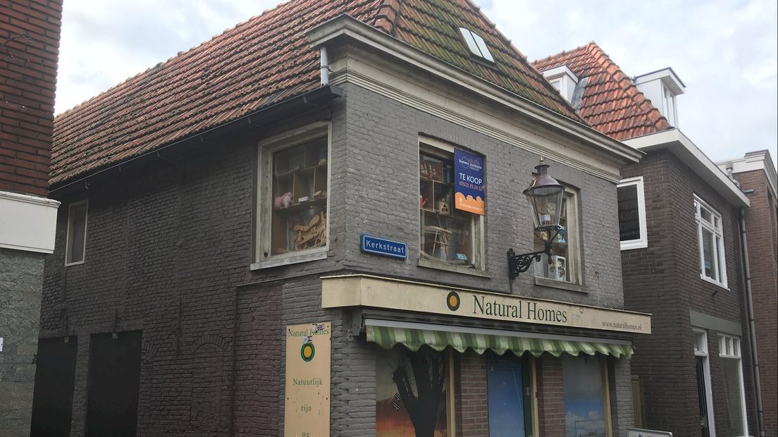 Het pand waar het gezin woonde