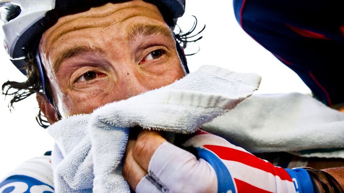 Kenny van Hummel in de Tour de France van 2009.
