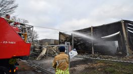 Opnieuw brand bij door vlammen verwoeste loods Venray