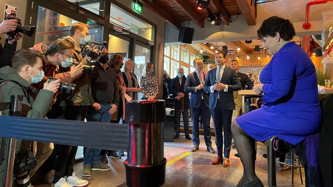 Burgemeester Dijksma.