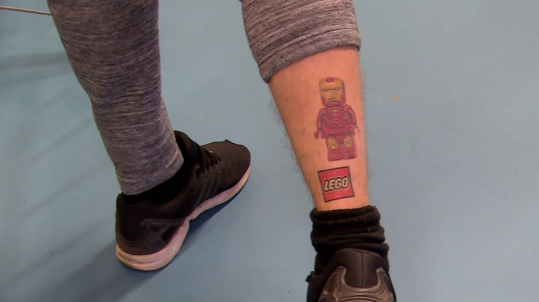 Stefan Bijland is zo'n grote fan van het merk dat hij twee tattoos heeft laten zetten