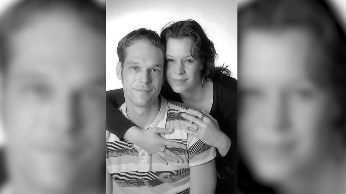 Tamara en haar broer Koen, een jaar voor zijn dood.