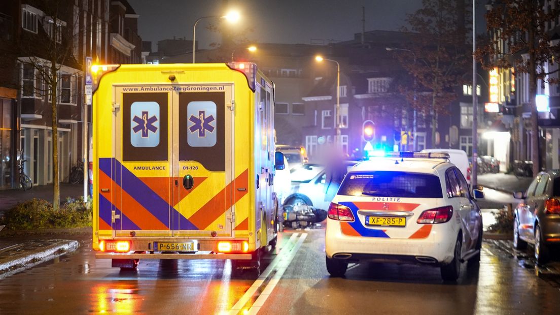 Hulpdiensten zijn ter plaatse