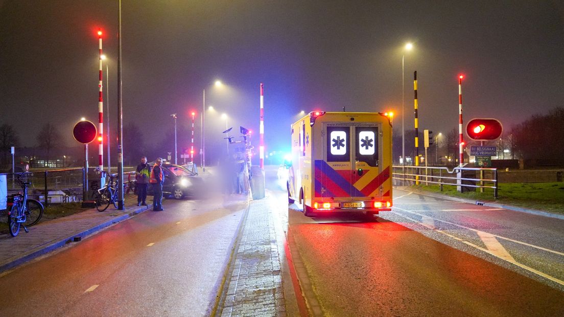 De hulpdiensten zijn ter plaatse