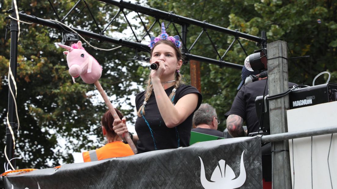 De protestmars in Den Haag