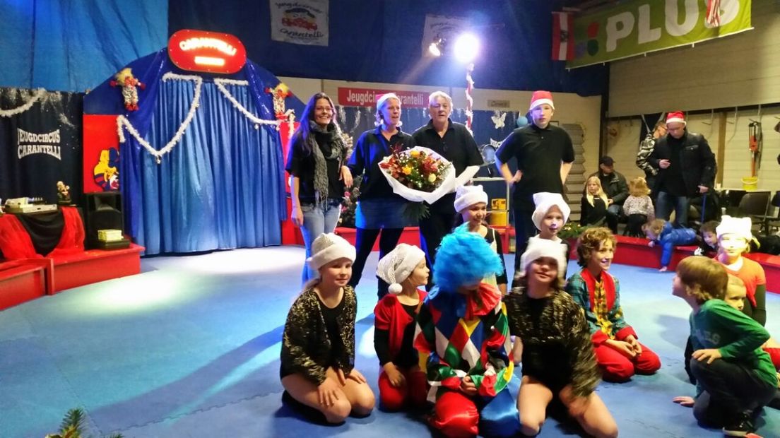 Feestje bij jeugdcircus carantelli