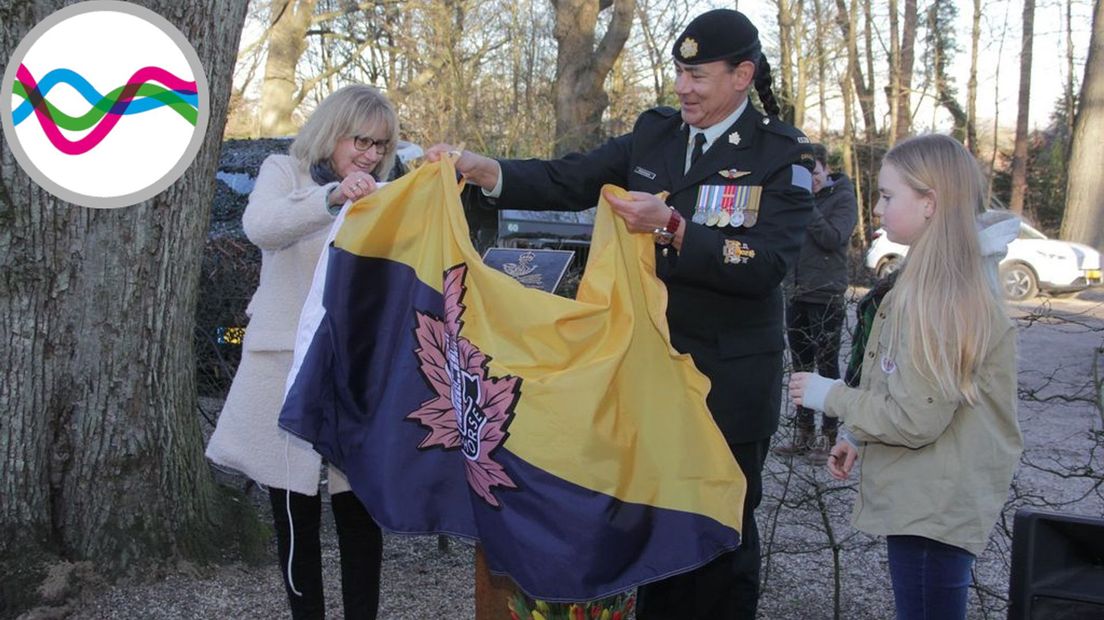Onthulling plaquette op de Wolfsberg