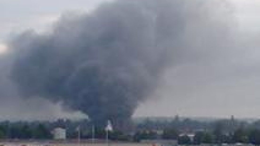 Brand Ede: geen gevaarlijke stoffen