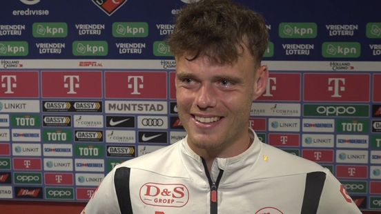 Vito van Crooij na overwinning op FC Utrecht: 'We zijn genadeloos in het toeslaan op de juiste momenten'
