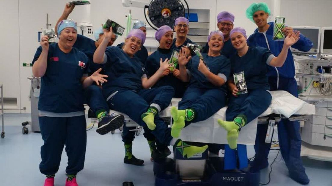 Verpleegkundigen Rijnstate op Achterhoekse sokken