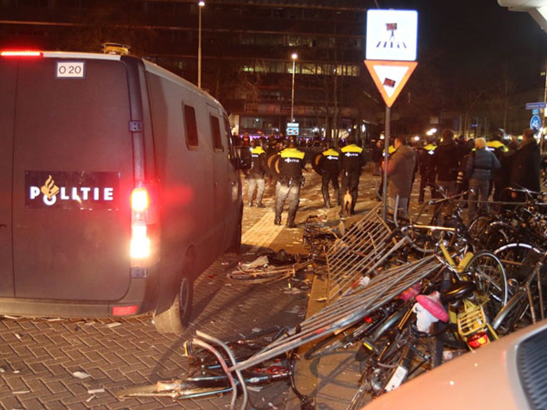 De rellen in Rotterdam