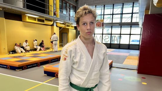 Voor Seb (16) is het goed als meer blinden op judo gaan