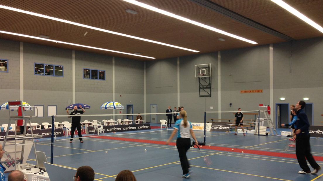 De hal van BC Amersfoort op archiefbeeld