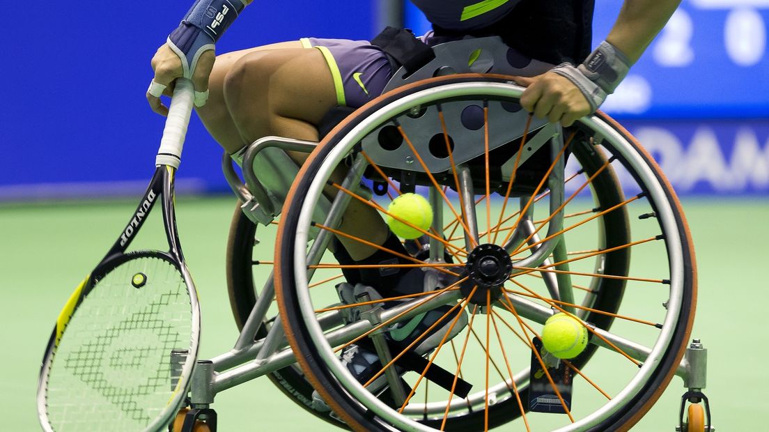 Een sporter met een beperking