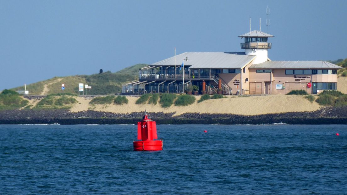 Stranpaviljoens Panta Rhei en Boka Bizarro Beach aan het strand van Vlissingen