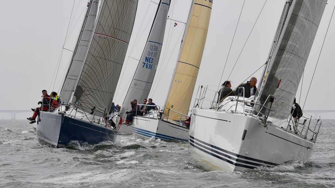 Gekregen van organisatie: boot, Deltaweekend, zeiljachten, zeilboten, Oosterschelde