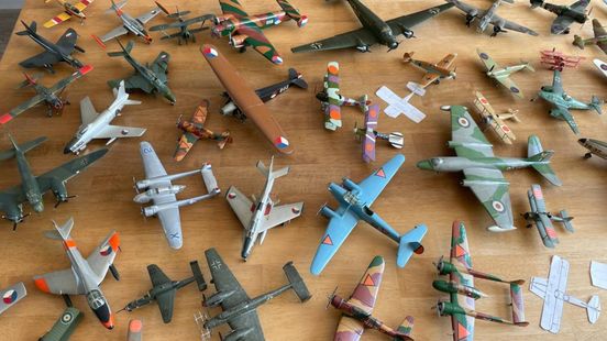 Unieke verzameling modelvliegtuigjes naar museum: 'Heel blij dat het goed terecht komt'