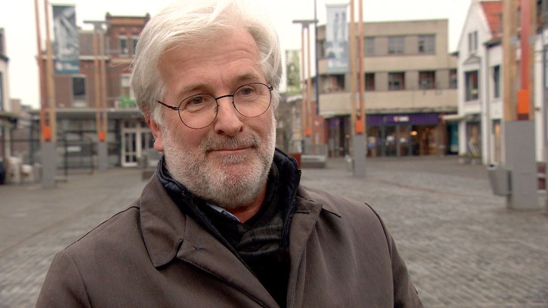 Erik van Merrienboer op de Markt in Terneuzen