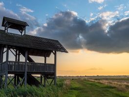 Uitkijktoren langs Zuidlaardermeer bewerkt met cirkelzaag: 'Je denkt bijna dat er wat achter zit'