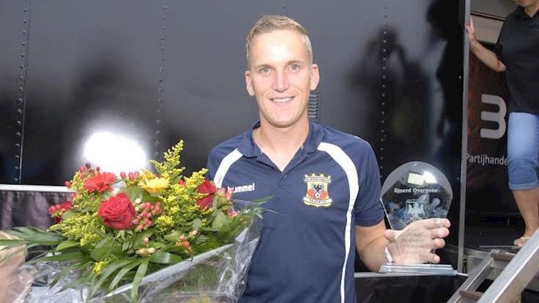 Sjoerd Overgoor werd benoemd tot Speler van het Jaar