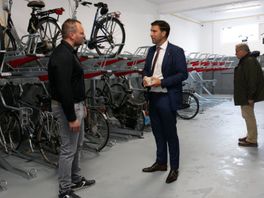 Overdekte fietsenstalling Mandarijnstraat is nu open
