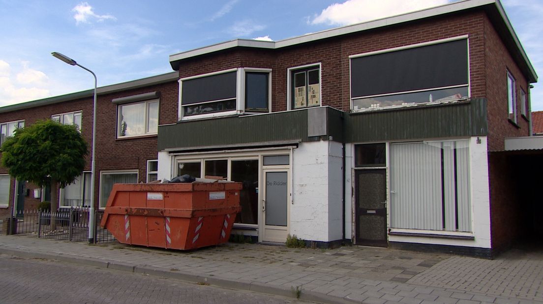 Het oude kantoor van Henk de Ridder dat inmiddels is verkocht