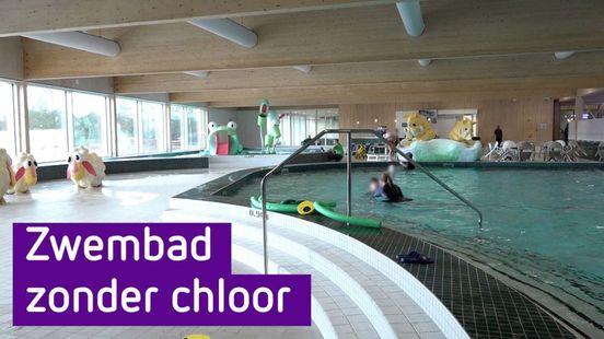 Zwembad zonder chloor geopend in Nunspeet