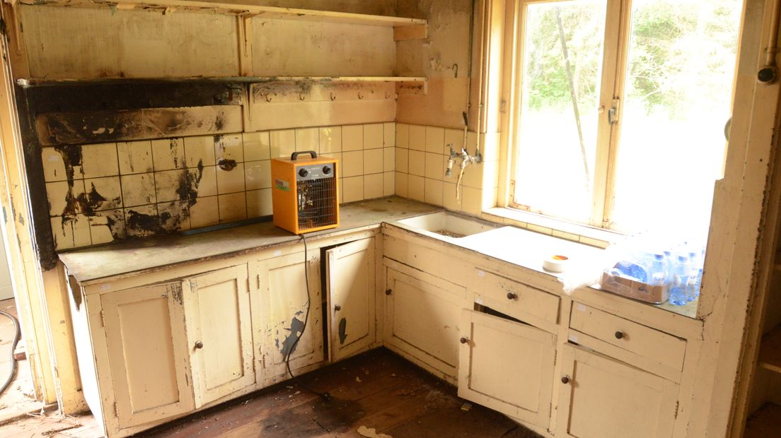 De commandantwoning wordt opgeknapt