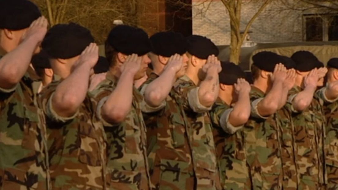 Mariniers in het gelid