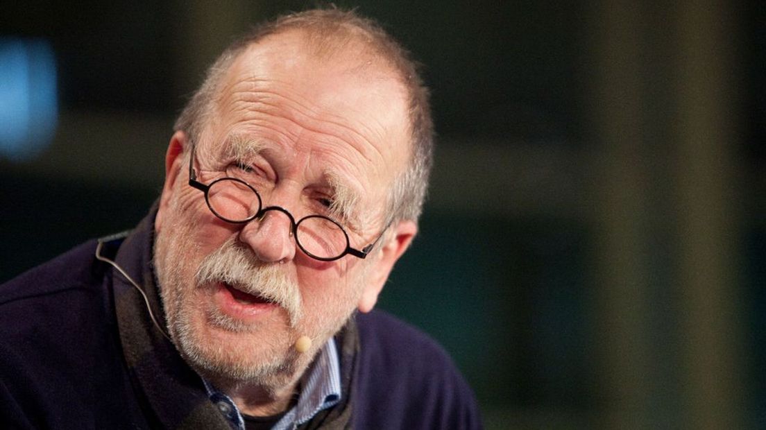 A.L. Snijders tijdens Literatuur Late Night in 2014.