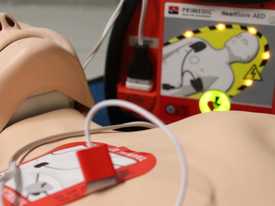 Een AED-oefening