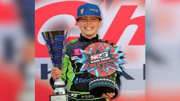 Juste (11) is Nederlands kampioen karten: 'Het waren heftige wedstrijden'