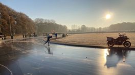 Werelduurrecord verpulverd op schaatsbaan in Winterswijk