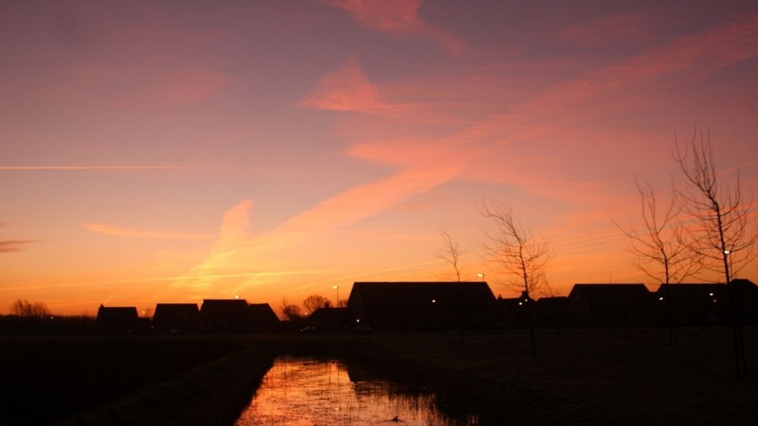 Zonsopkomst bij 's-Heerenhoek