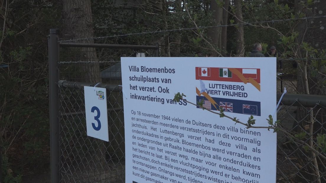 Villa Bloemenbos is een van de zes locaties met een oorlogsverhaal