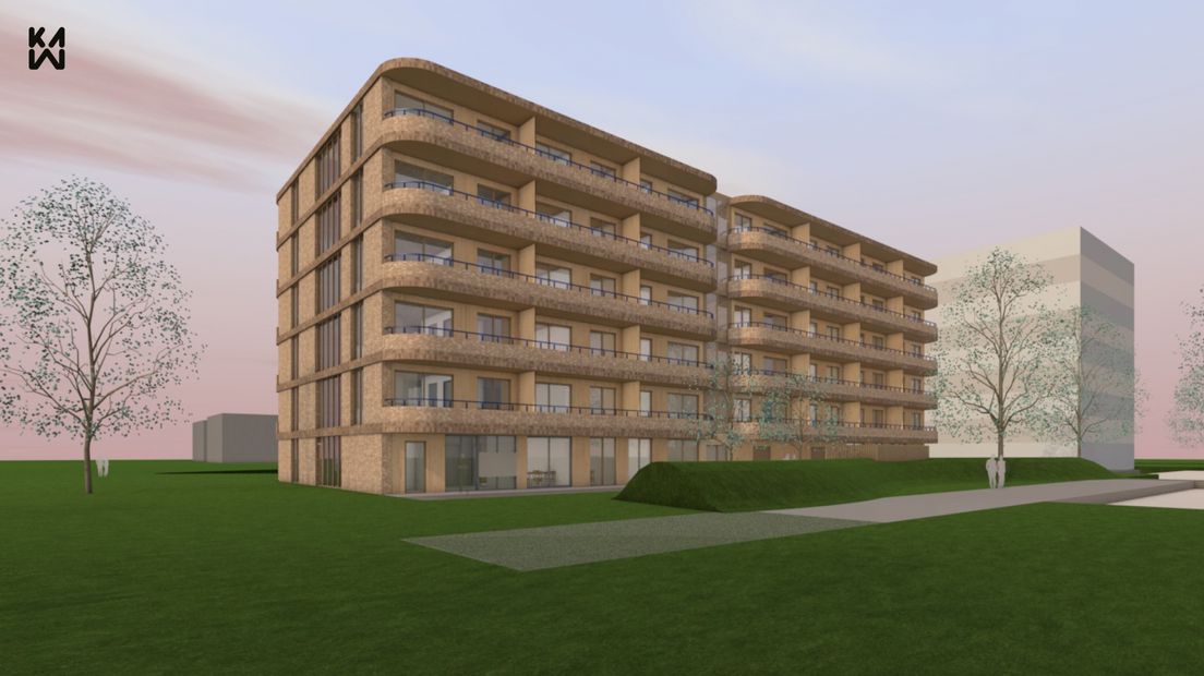 impressie alberdastraat nieuwbouw voorgevel 1