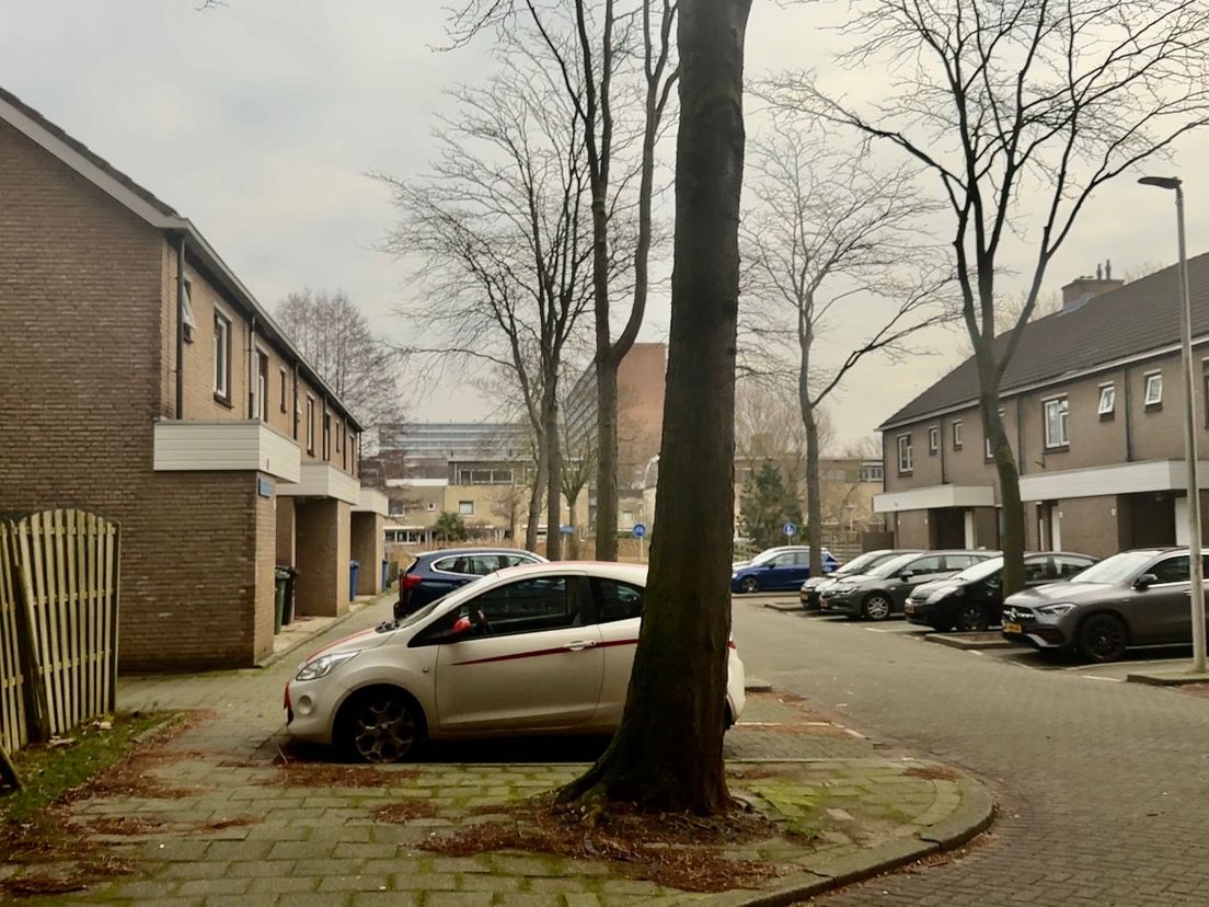 De straat waarin Lucky en zijn ex onder de radar woonden